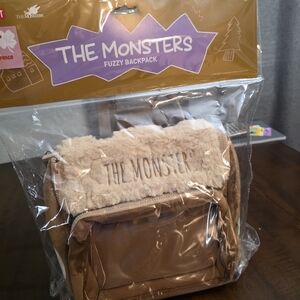 The Monsters Fuzzy Backpack